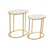 Avantis Set Of 2 Oval Side Tables