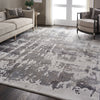 Nourison Prismatic Rug 12 Silver Grey