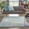 Nourison Prismatic Rug 19 Seafoam Silver