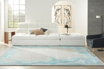 Nourison Prismatic Rug 22 Sea Mist Blue