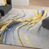 Nourison Prismatic Rug 24 Grey Gold