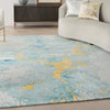 Nourison Prismatic Rug 26 Seafoam Gold