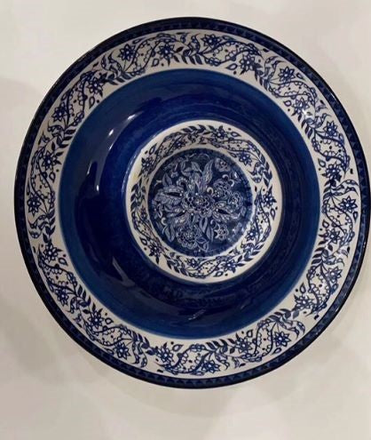 Slaneyside Marrakesh Chip and Dip Dish Blue