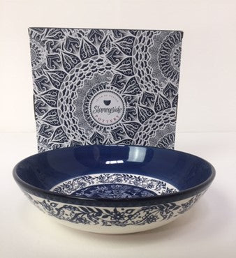 Slaneyside Marrakesh Serving Bowl Blue