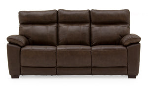 Elevate your living room with the Tropea 3 Seater Fixed Sofa in warm brown. This sofa boasts a fixed design that ensures stability and durability. Its brown upholstery adds a touch of cozy elegance, creating a welcoming and inviting atmosphere in your home.