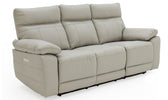 Relax and unwind on the Tropea 3 Seater Electric Recliner Sofa in elegant light grey. This sofa offers the perfect combination of comfort and functionality, with an electric reclining feature that lets you find your ideal seating position. Its light grey upholstery adds a chic and contemporary touch to any modern home.