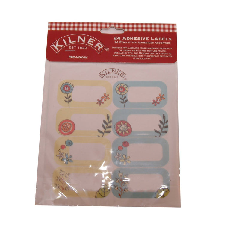 Kilner Jam Jar Meadow Label Set