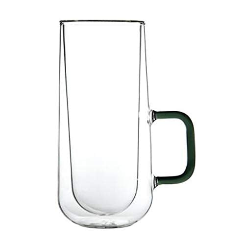 Ravenhead Double Wall Designer Glass Latte Mugs Set Of 2