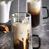 Ravenhead Double Wall Designer Glass Latte Mugs Set Of 2