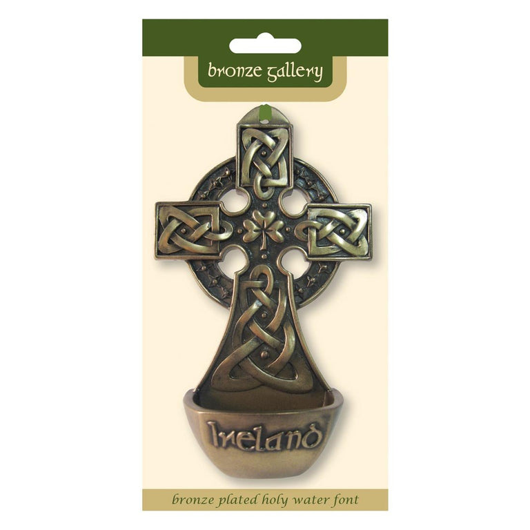 Royal Tara Bronze Plated Holy Water Font