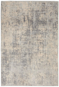 Rustic Textures Rug 01 Ivory Silver