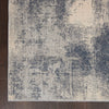 Nourison Rustic Textures Rug 02 Blue Ivory