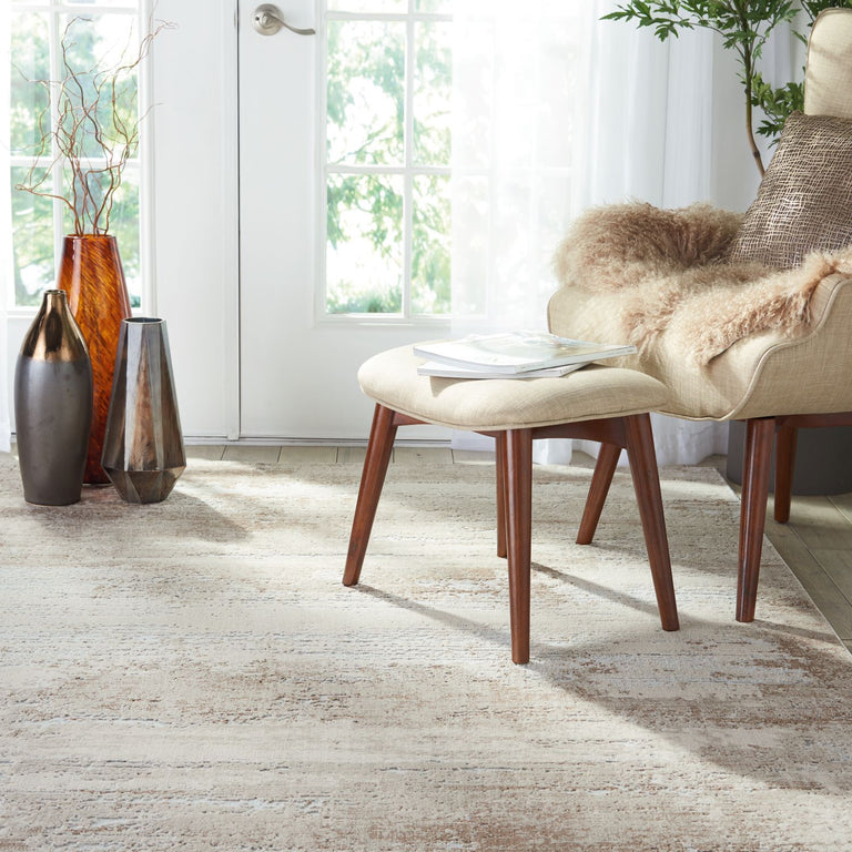 Nourison Rustic Textures Rug 03 Beige