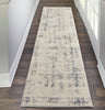 Nourison Rustic Textures Rug 06 Ivory Blue