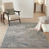 Nourison Rustic Textures Rug 15 Light Grey Blue