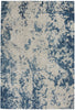 Rustic Textures Rug 16 Grey Blue