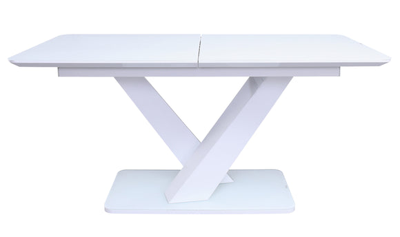 Rafael Dining Table Ext  White Gloss 16002000