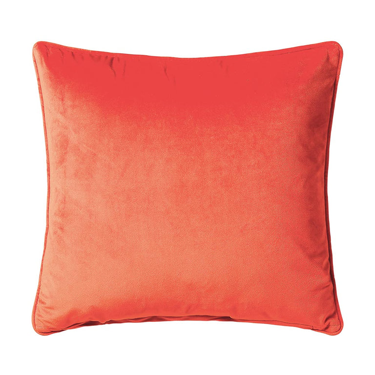 Scatterbox Bellini Velour Cushion  Orange