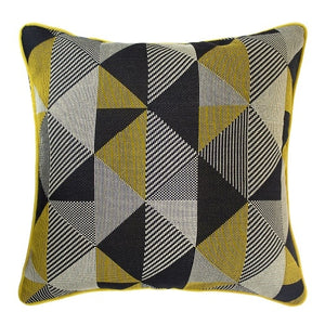 Scatterbox Pax Cushion  YellowCharcoal