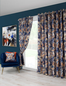 Scatterbox Aria Curtain  BlueOrange