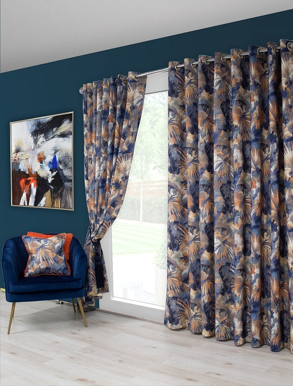 Scatterbox Aria Curtain  BlueOrange