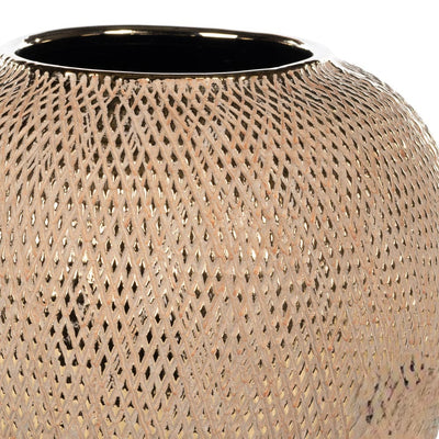 Armand Ceramic Vase Gold Diamonds