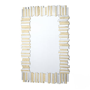 Ava Mirror Art Linear Gold Large