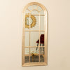 Palladian Window Mirror Large Country Champagne