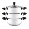 Stainless Steel 3 Tier Steamer 20cm