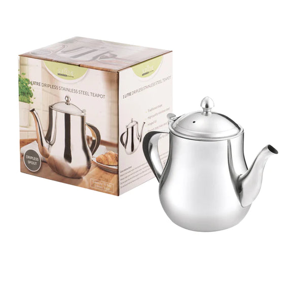 Stainless Steel Tea Pot 1.0L