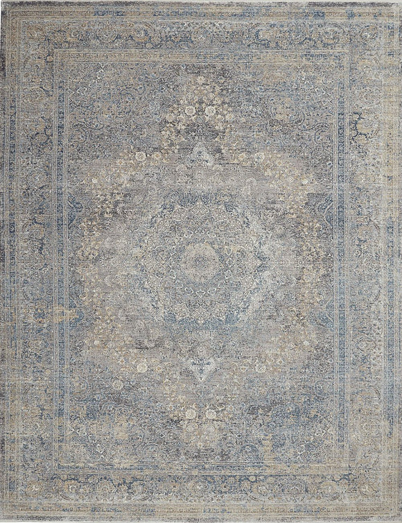 Starry Nights Rug 06 Cream Blue