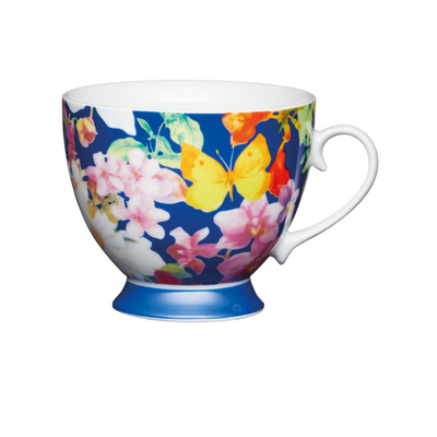 China Blue Butterfly Mug