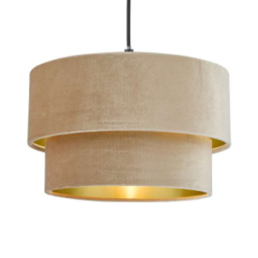 Suvan Tiered Easy Fit Shade In Velvet Taupe
