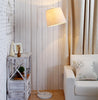 Milan Floor Lamp White