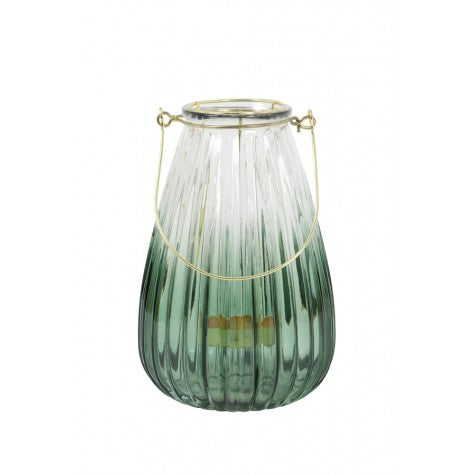Paxt Glass Dark Green Hurricane