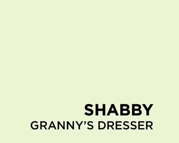 Fleetwood Shabbyie Furniture Paint Collection  Grannys Dresser