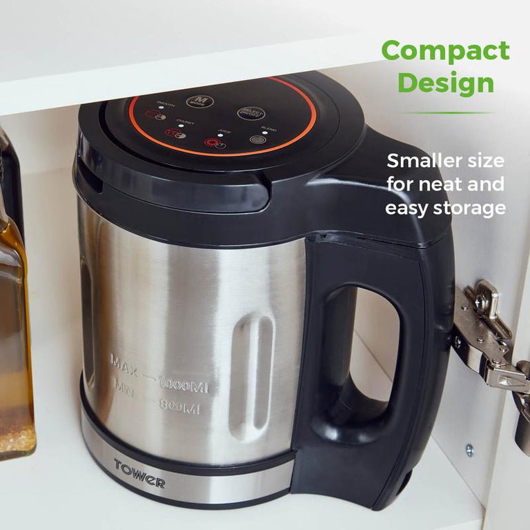 1 Litre Soup Maker Silver