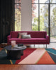 Brink & Campman Ted Baker Sahara Rug Burgundy