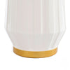 Milano Ceramic Vase IvoryGold