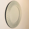 Alexandra Contemporary Wall Mirror Round