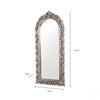Varina Wall Mirror Arch Top Champagne