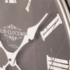 Jana Oversize Wall Clock Rustic Grey