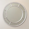 Nautilus Wall Mirror Round Silver
