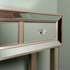 Kendra Mirrored Console 3 Drawer