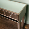 Kendra Mirrored Console 3 Drawer