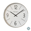 Clockworks Chrome Modern Clock