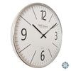 Clockworks Chrome Modern Clock