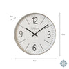 Clockworks Chrome Modern Clock