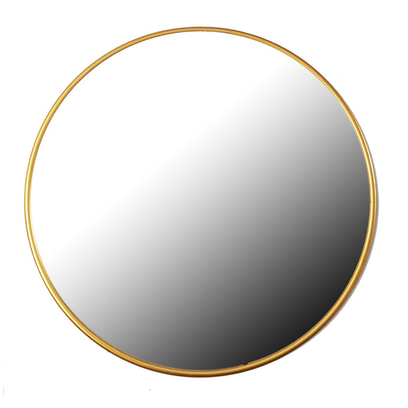 Maeve Round Mirror Gold 90cm