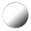 Maeve Round Mirror Silver 90cm